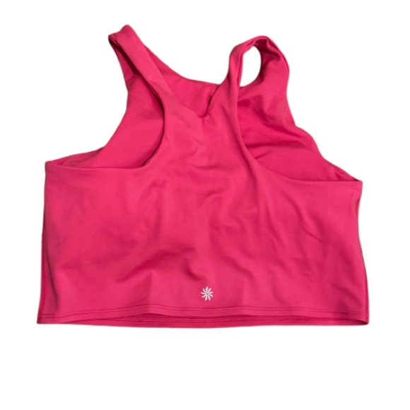 Athleta Pink Crop Top large - like new - Picture 3 of 5